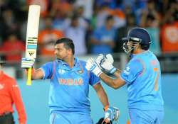 world cup 2015 raina slams ton as india beat zimbabwe by 6 wkts