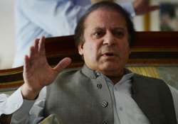 nawaz sharif wants cricket between india pakistan