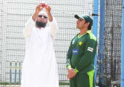 ajmal bowls with revamped action under saqlain s supervision