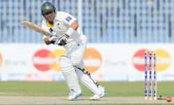 pak vs nz hafeez shehzad power pakistan to 194 1 at tea