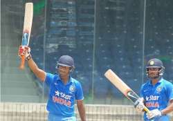 mayank agarwal manish pandey steer india a into tri series final