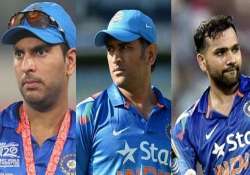 dhoni yuvraj rohit to feature in 6th successive world t20