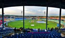 vizag stadium getting ready for india west indies odi