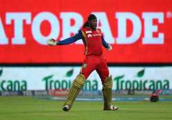 ipl 8 gayle leads rcb to big win with whirlwind century