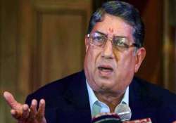 ipl spot fixing sc does not entertain srinivasan s oral plea