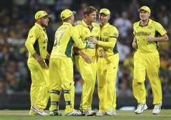 world cup 2015 australia wins toss opts to bowl vs scotland