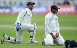 dhoni led by example not by rhetoric dravid