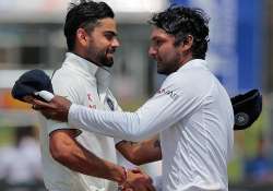 2nd test day 2 kumar sangakkara fails in farewell lankans 140/3 at stumps