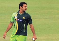 work on ajmal s bowling action starts next week