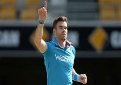 world cup 2015 no sledging war with warner says anderson