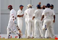 west indies reaches 30 3 in reply to india s 201