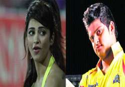 is shruti hassan the inspiration behind suresh raina ipl heroics