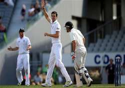 kiwis all out for 443 steven finn claims 6 wickets