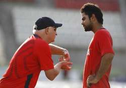 kohli ready for england challenge says his coach