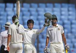 mominul maiden ton lead bangladesh to 272 vs new zealand