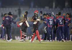 nepal impresses in 80 run win over hong kong.