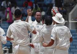 new zealand lead by 260 after bowling west indies for 262