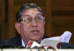 nobody asked me to resign srinivasan