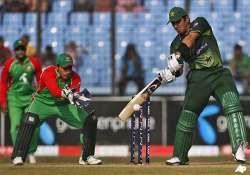 pakistan make clean sweep beat bangladesh in last odi