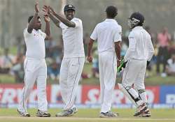 sl vs pak pakistan struggles to force draw reaches 66 4 against sri lanka at lunch