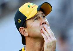 ponting has no problem in moving down the order