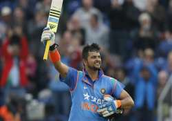 ind vs eng raina ton powers india to 304/6