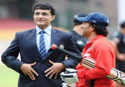 sachin sourav share a light moment at eden gardens