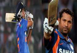 sachin predicted rohit sharma will hit double ton in odi