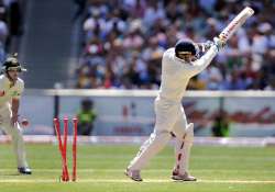 sehwag says aussie bowlers playing with our patience