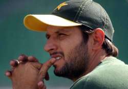 shahid afridi may bat earlier against india dawn report