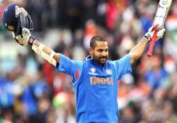 shikhar dhawan enters top 10 of iccs odi batting rankings