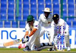 sri lanka pakistan series pakistan out cheaply sri lanka 57 1 trails by 108