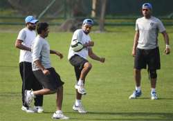 team india train in peppy mood