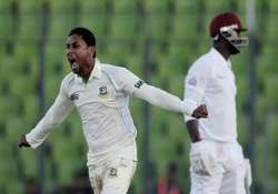 windies 146 behind in 2nd test versus bangladesh