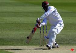 west indies 304 6 at stumps in 2nd test against england