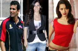 zaheer khan splits with isha spotted with vj ramona