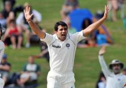 zaheer to test match fitness in ranji tie