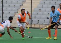 indian hockey team starts training for japan series