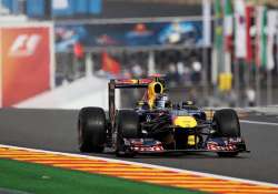 belgium gp f1 vettel leads as red bull dominates in practice