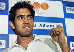 boxer vijender hopeful about london olympics