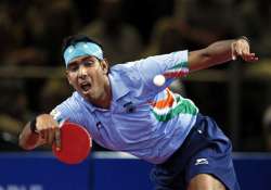 cwg 2014 sharath blanked 4 0 in men s singles tt semifinal