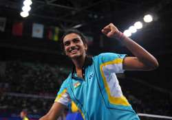 cwg sindhu joins thulasi kashyap srikanth in quarters