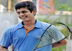 saurav ghosal enters windy city open squash quarters.