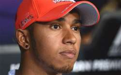 hamilton focussed on win despite missing pole