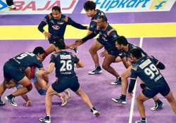 pro kabaddi bengal warriors stun jaipur pink panthers