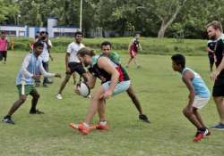 harlequin fc gives rugby lessons to kolkata kids