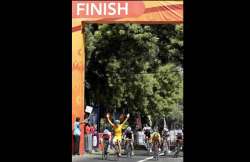 cyclists unnerved by delhi s empty streets