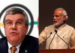 ioc chief to meet pm modi tomorrow for indian sports forward push