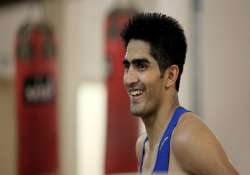 injured vijender pulls out of national games