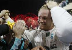 nico rosberg beats hamilton to win abu dhabi gp